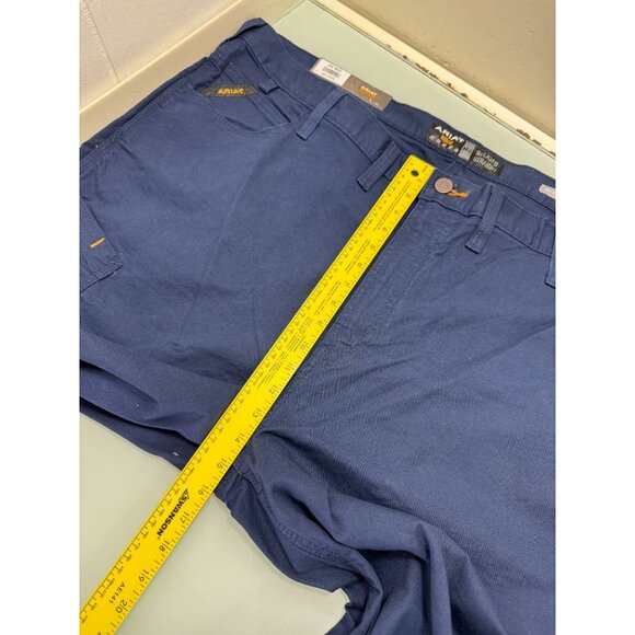 Ariat Pants 50X32 Rebar M4 Relaxed Straight Stretch Utility Carpenter Workwear - Picture 12 of 16